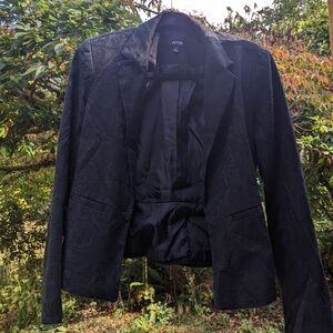 Apt 9 Black Lace Patterned Blazer Size 8